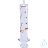 Ganzglasspritze, FORTUNA OPTIMA, 1 ml : 0.05 ml, Glaskonus, Luer